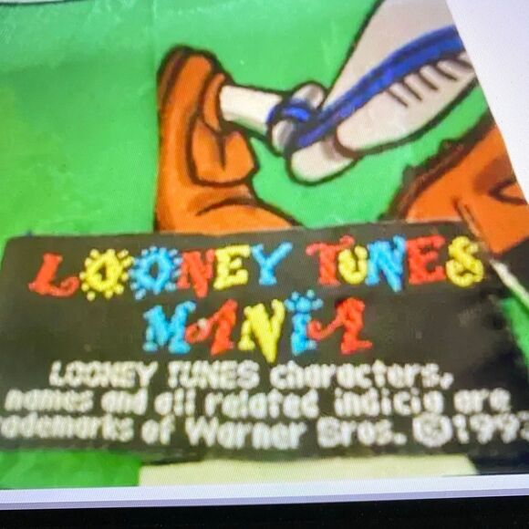 Bundle of 2 Vintage Ties 52x4 Italian Fratello Saxophone, Looney Tune Bugs & Taz - Picture 9 of 12